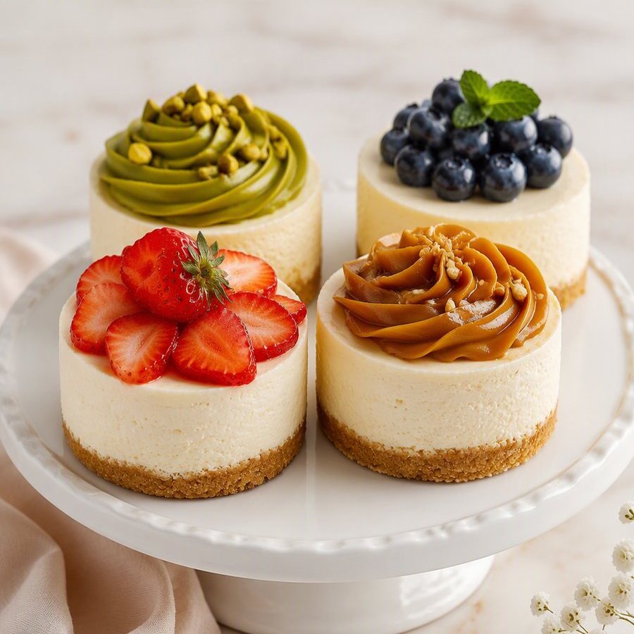 Box Mini Cheesecakes