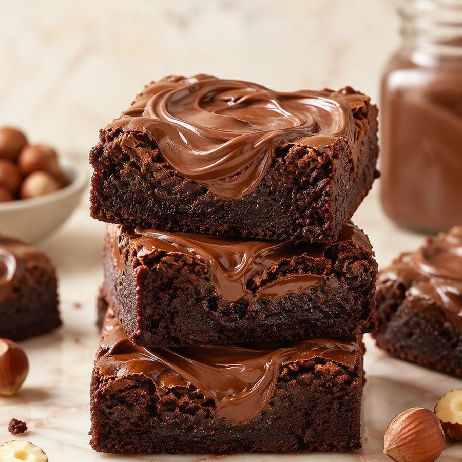 Brownies con Nutella