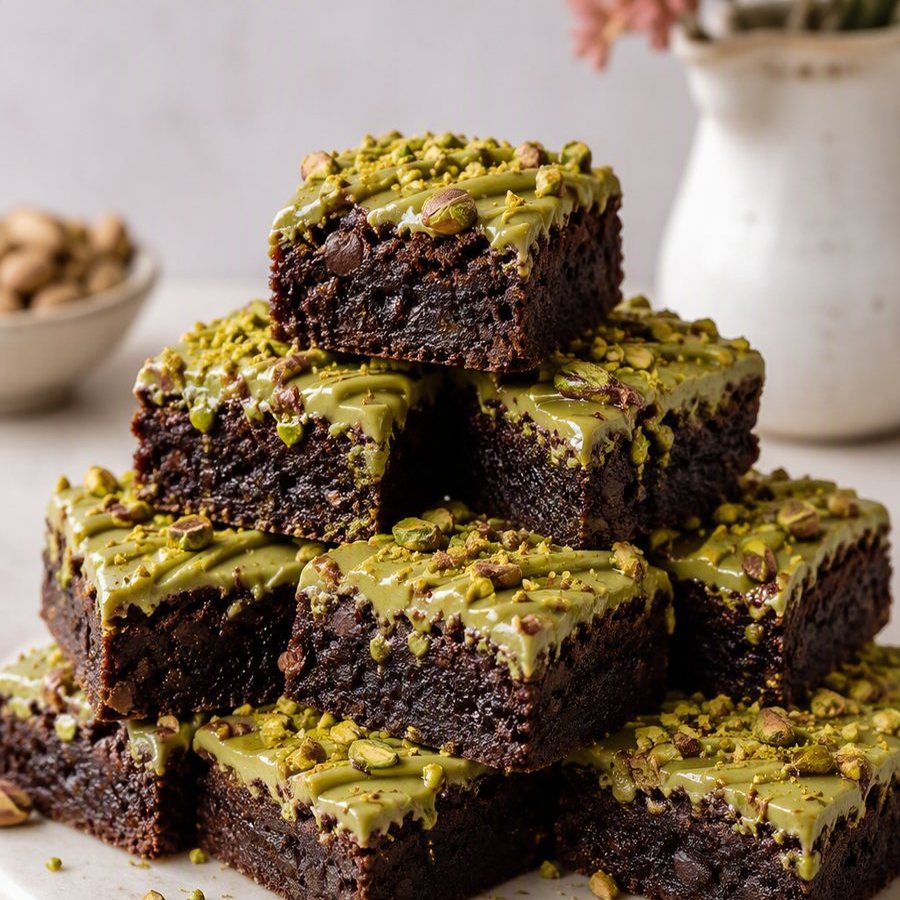 Brownies con Pistacho