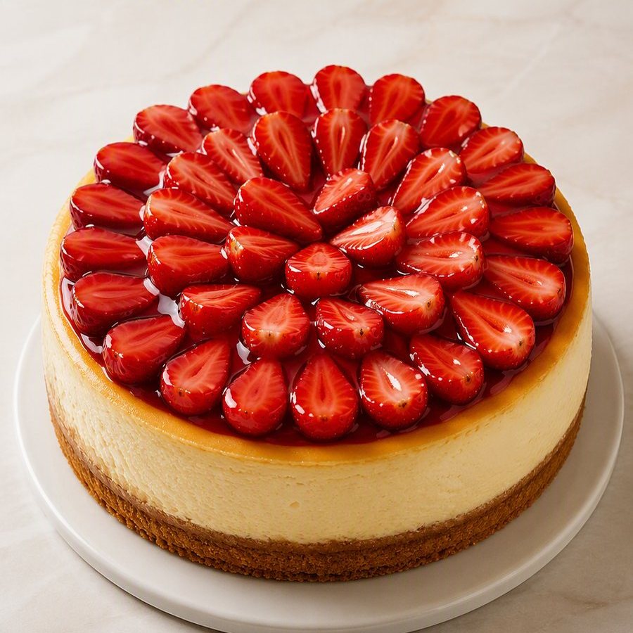Cheesecake de Fresas