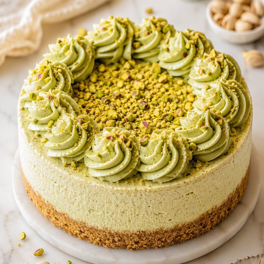 Cheesecake de Pistacho
